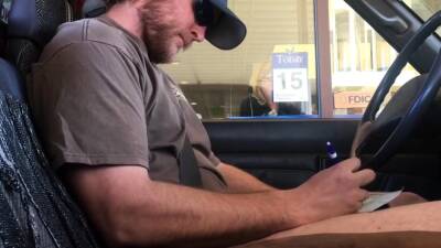 Horny Guy Bustin A Nut at the Bank ( Hands free Public Cum ) on vidgratis.com