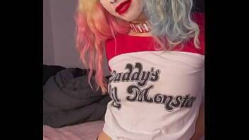 Harley Quinn takes a big black cock! (interracial) on vidgratis.com