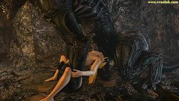 Samus Aran on a strange Alien Planet Saga Full Video 3D Porn on vidgratis.com