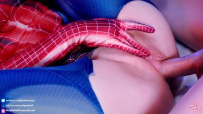 Sexy Mary Jane fucks in Spiderman costume - MollyRedWolf - Mary jane on vidgratis.com