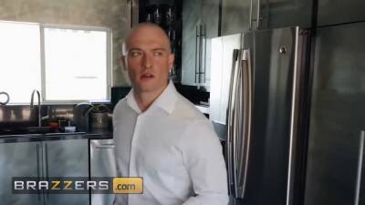 (Angela White) trusses (zach crazy) up steals his diamonds but then she notices his big boner - brazzers on vidgratis.com