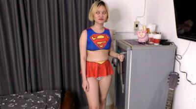Blond Asian Supergirl FUCKS for Justice! - Thailand on vidgratis.com