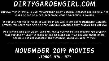 Dirtygardengirl NOVEMBER 2019 NEWS: huge prolapse, fisting insertions on vidgratis.com