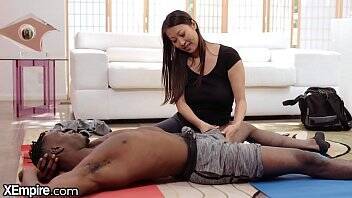 XEmpire - Asian Yoga Instructor Takes Her Client's BBC on vidgratis.com