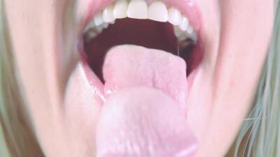 Sesual Tongue Teasing Blowjob And Perfectly Ruined Orgasm on vidgratis.com