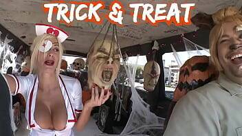 BANGBROS - Halloween Special With Puma Swede On The Bang Bus #FBF on vidgratis.com