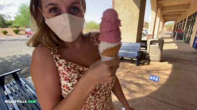 Ice Cream Date Turns Into Cream Pie Desert Naughty Roadtrip - Sex Movies Featuring Molly Pills on vidgratis.com