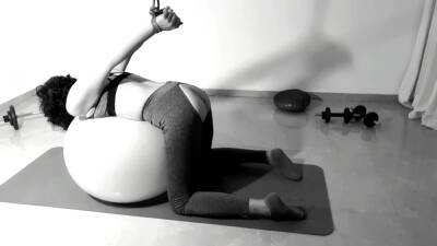 Tober Day 12: Yoga Kink - Tied Up And Fucked On Her Yoga Ball: Bdsmlovers91 on vidgratis.com