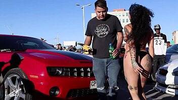 Darleen davne evento car wash calama parte 2 PERFILORIGINAL on vidgratis.com