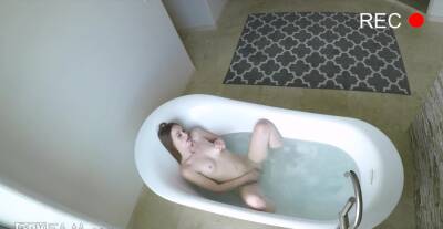 Missionary sex in the bathroom with his slutty stepsis on vidgratis.com