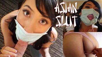 Covid Can't Keep Her Asian Holes From Getting Stuffed on vidgratis.com