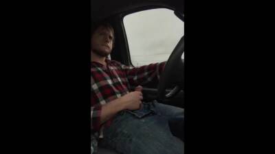 Jerking cock while driving in my car on vidgratis.com