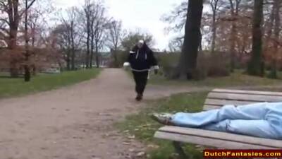 Dutch nun is often giving blowjobs to homeless men and even riding their rock hard dicks - Netherlands on vidgratis.com