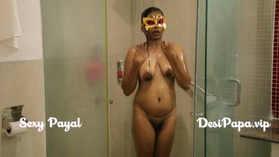 Indian Bhabhi Taking Shower After Having Hot Sex With Her Husband In Hotel Bathroom - India on vidgratis.com