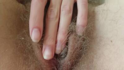 Upclose Clit Orgasm Playing With Hairy Pussy Kate Coconut on vidgratis.com