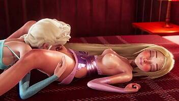 Futa - Tangled Rapunzel gets creampied by Frozen Elsa - 3D Porn on vidgratis.com