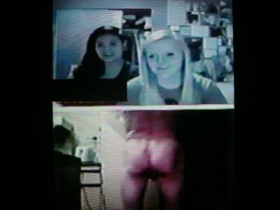 2 office girls shocked my strip show is live (+ sound ) on vidgratis.com