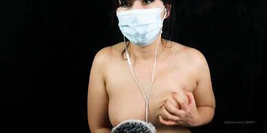 Masked Asmr Porn Topless Vibrator Video on vidgratis.com