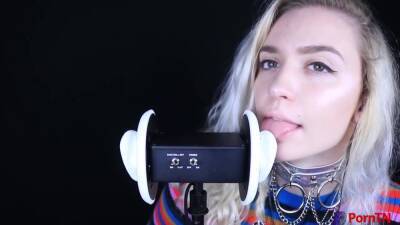 Rose Asmr - No Hands Ear Licking on vidgratis.com