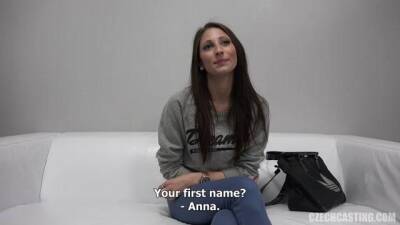 Anna is a charming, Czech brunette who is seriously considering to become a pornstar one day - Czech Republic on vidgratis.com