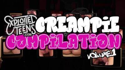 Sexy teens get creampied in this creampie compilation on vidgratis.com