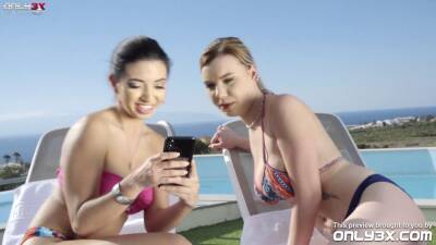 Frida Sante and Mery Monro toying their gaping holes - Mexico on vidgratis.com