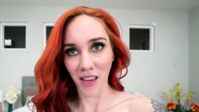 Redhead Nova Sky Stays Firm With Yoga And Masturbation on vidgratis.com