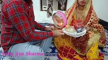 Karwa chauth special 2022 indian xxx desi husband fuck her wife hindi audio with dirty talk - India on vidgratis.com