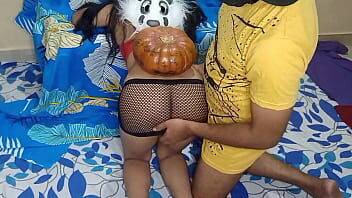 Beautiful Young Indian Teen Trick Fucked By Neighbor On Halloween POV Sex - India on vidgratis.com