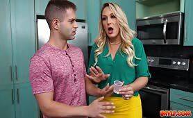 Charley bang stepson Nicky to get preggy on vidgratis.com