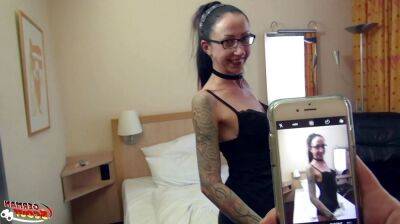 GERMAN SCOUT - Skinny mature Stella pickup and fuck in hotel - Germany on vidgratis.com