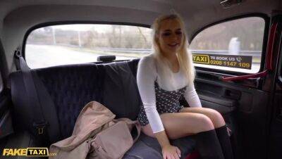 Fake Taxi Blonde Brit Gina Varney Fucked by Euro Cabbie - Britain on vidgratis.com