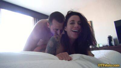 Webcam home perversions show inked wife craving for more on vidgratis.com