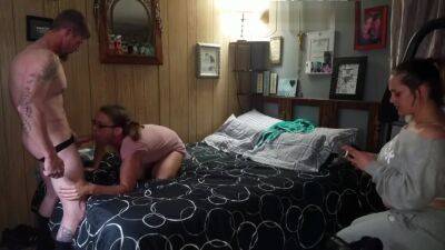 Her Teen Friend Stayed The Night To Watch Her Get Fucked[full Video] on vidgratis.com