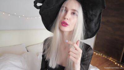 Naughty Witch Shina Wants To Be Fed Her Boyfriends Cock on vidgratis.com