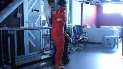 Inescapably Bound And Gagged - Loren Chance on vidgratis.com