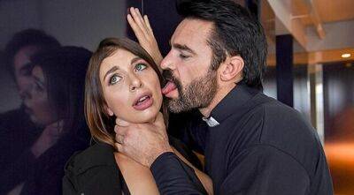 TOUGHLOVEX Ivy Lebelle rough sex with a priest on vidgratis.com