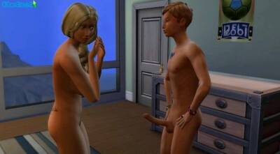 The Stepmother and her Nineteen Year old Stepson Played with each other for a while (Sims 4 Version) on vidgratis.com