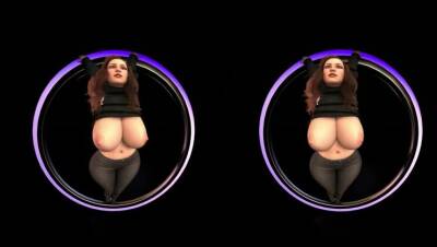 VR Girl with big boobs and sexy ass (VR Test) on vidgratis.com