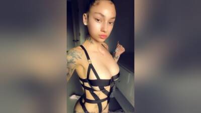 Bhad Bhabie Topless Thong Straps Bikini Video Leaked on vidgratis.com