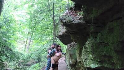 Hotwife Takes Cock Unprotected In The Woods on vidgratis.com