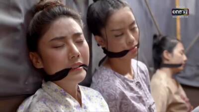 Three Thai Women Cleave Gagged - Thailand on vidgratis.com