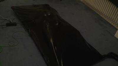 Latex Vacuum Bed Self Bondage on vidgratis.com