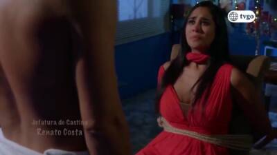 Melissa Paredes Red Cleave Gagged on vidgratis.com