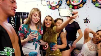 Dare Dorm - Crashing The Party Girls 1 - Dolly Leigh on vidgratis.com