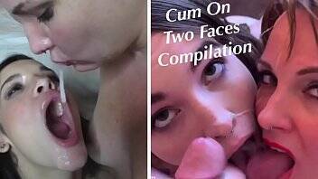 Cum on Two Girls: Facial Compilation with Cum Play & Cum Swallow -Featuring Eden Sin, Brooke Johnson, SexySpunkyGirl & Mister Spunks on vidgratis.com