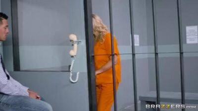 Julia Ann is a mature blonde inmate craving a big dick on vidgratis.com