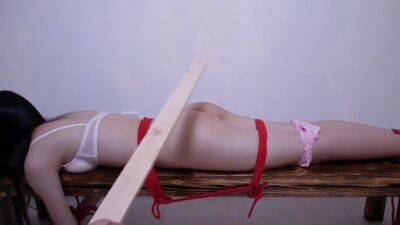 Spanked And Whipped On The - Chinese Babe - China on vidgratis.com