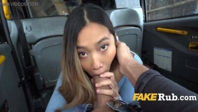 Asian girl fucks the cabbie instead of paying on vidgratis.com
