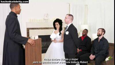 Boda - Denise milani in interracial wedding gangbang with cum on tits on vidgratis.com